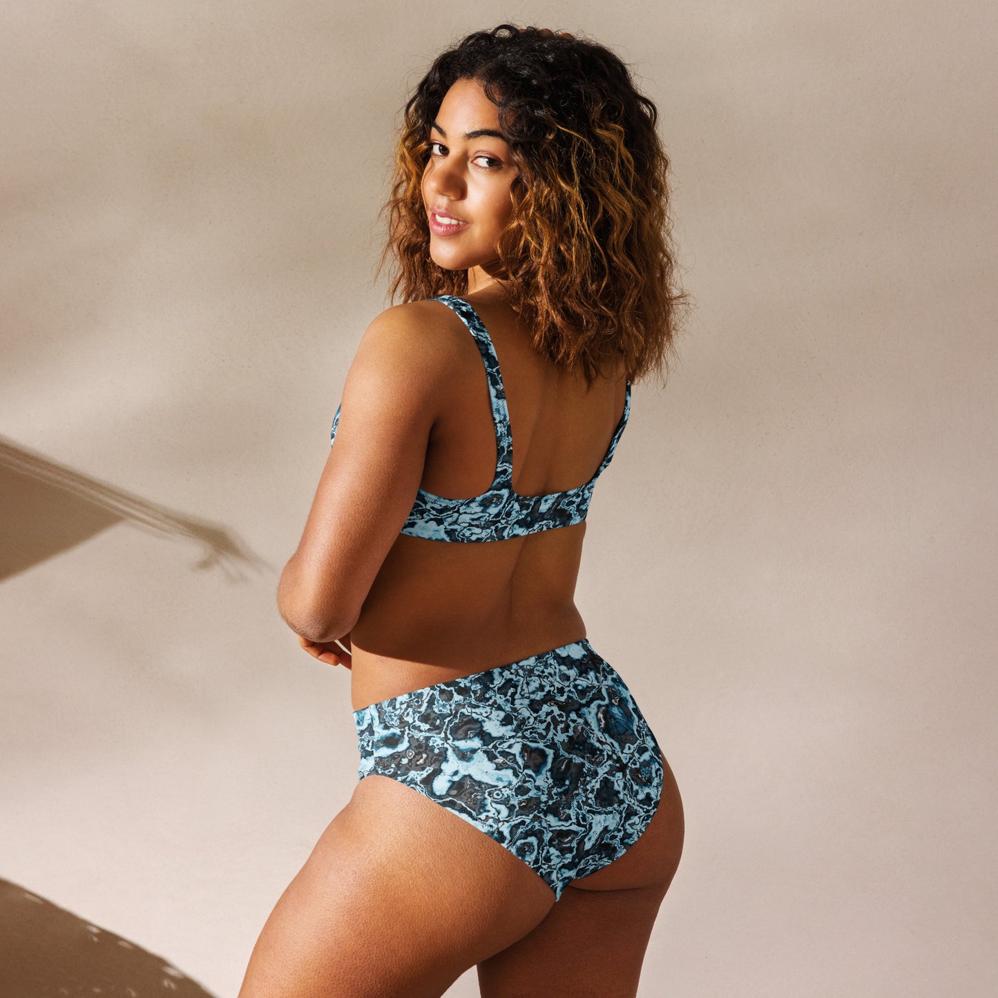 High Waist Bikini Black