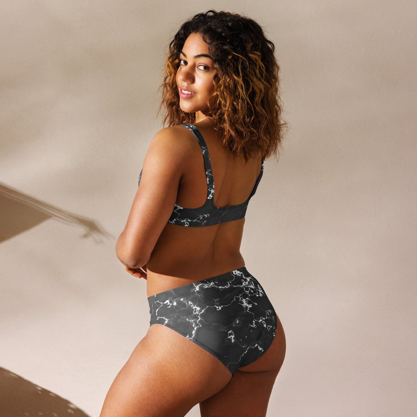 High Waist Bikini Lightning