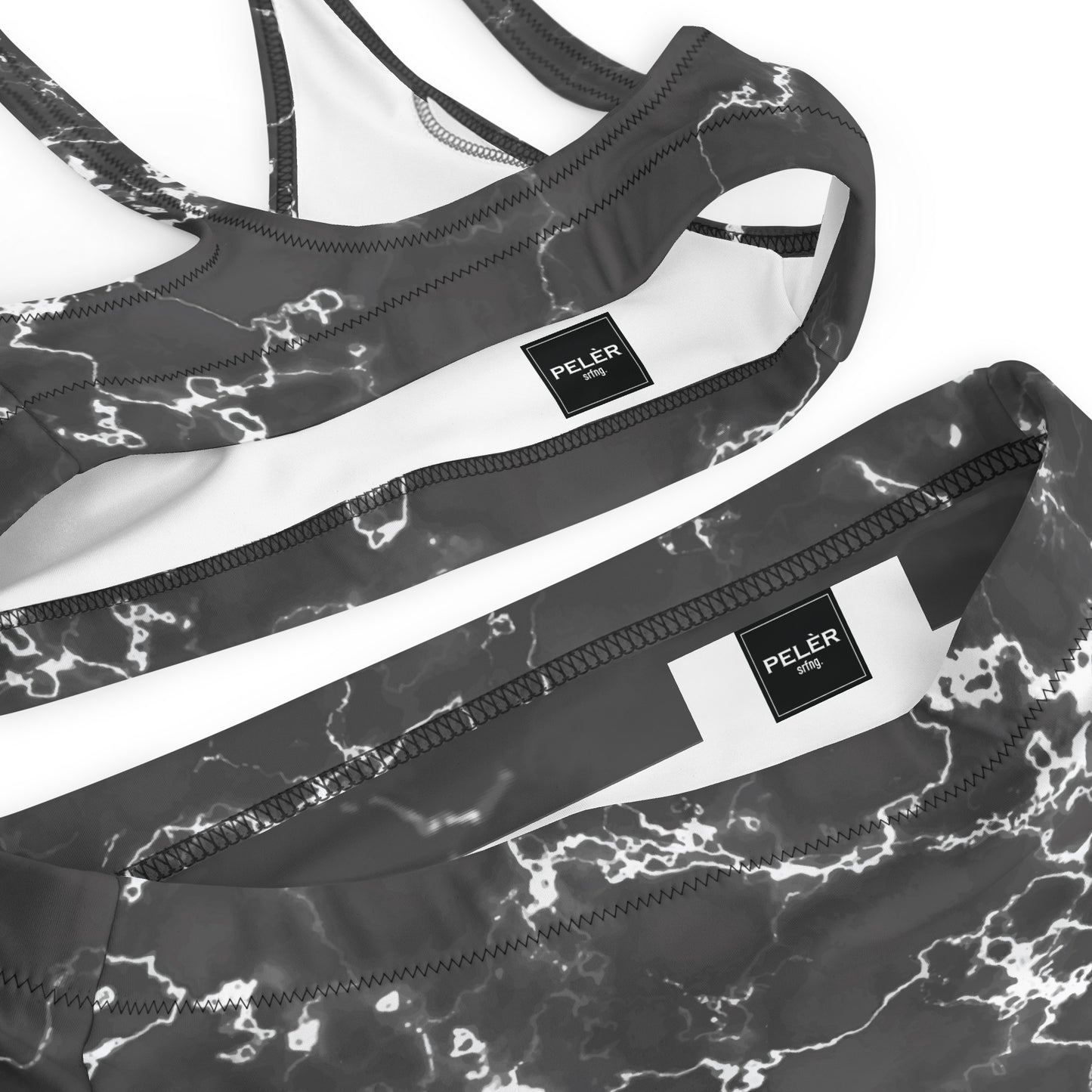 High Waist Bikini Lightning