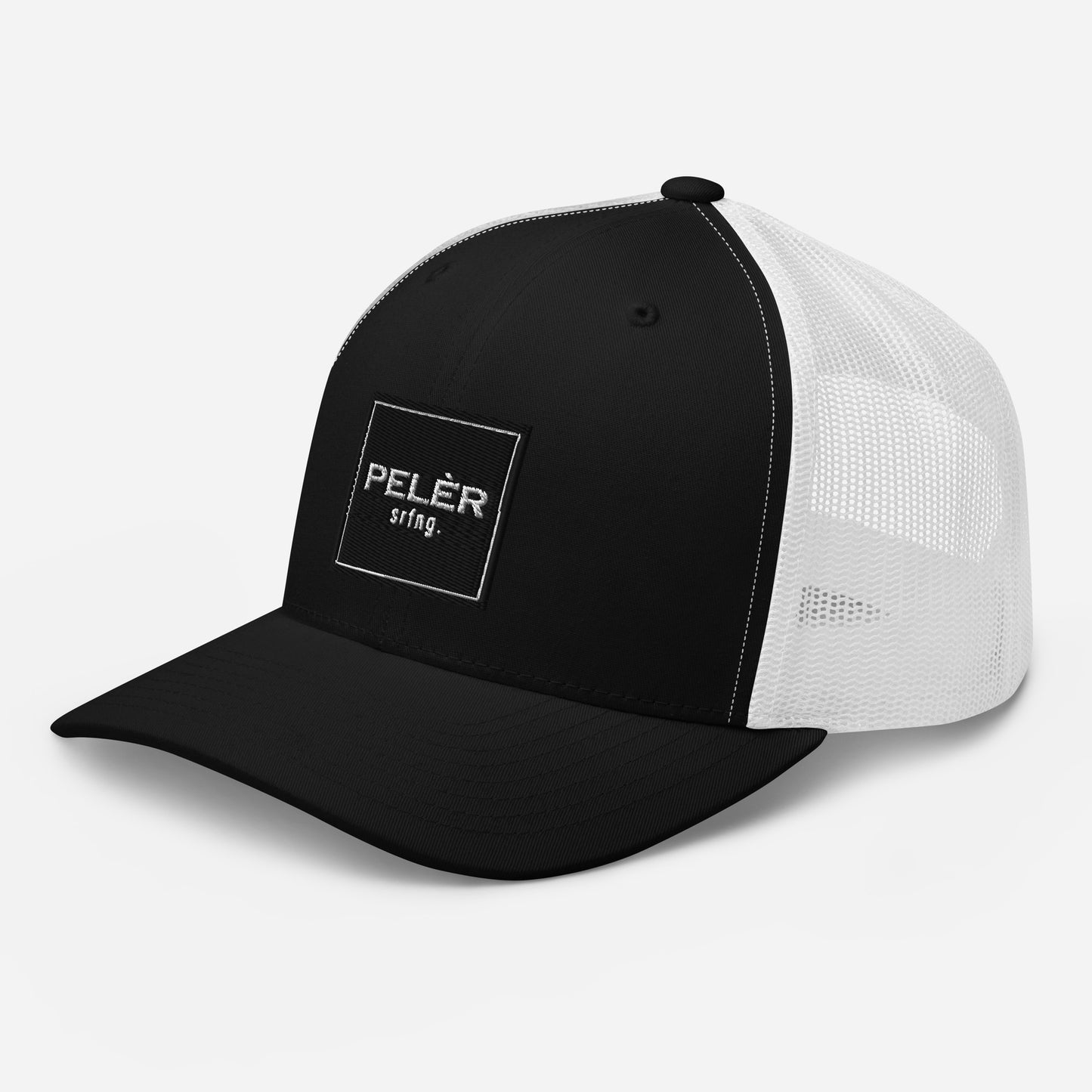 Trucker Cap - Black/White