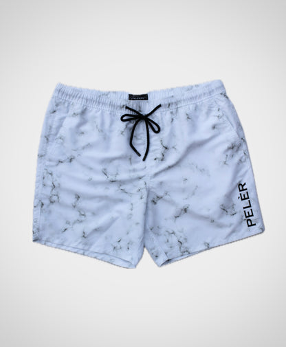 Pantaloncini da bagno in marmo