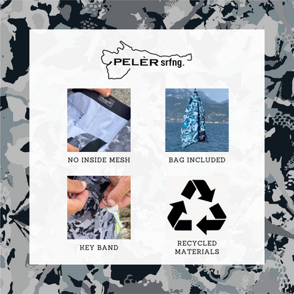 Pantaloncini da surf mimetici