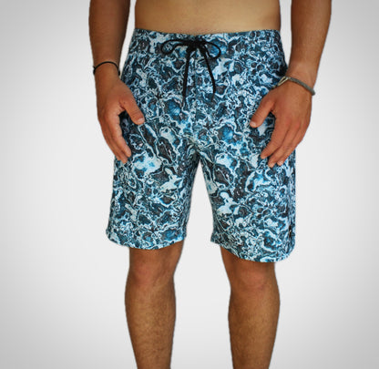 3er Boardshorts Bundle (Aqua, Camo, Lightning)