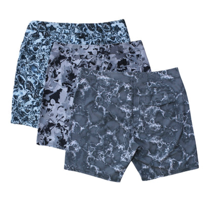 3er Boardshorts Bundle (Aqua, Camo, Lightning)