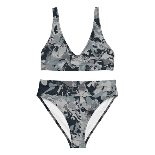 High Waist Bikini Camo