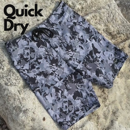 Pantaloncini da surf mimetici